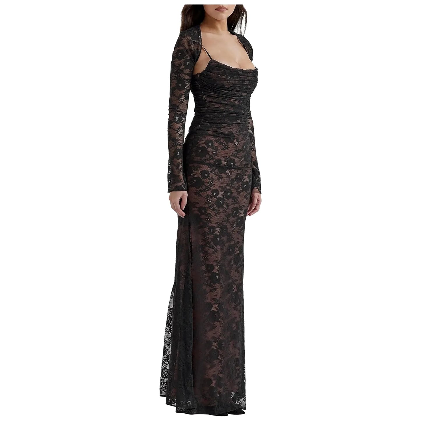 Floral Lace Dress™ - Romantic Elegance