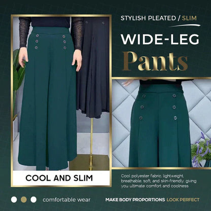 Wide Leg Pants™ -  Stylish Fit & Elegant Style